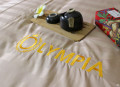 Chăn ga gối khách sạn Olympia cotton lụa 7 món màu be OCL7M03-2