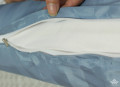 Vỏ gối ôm Olympia Bigo cotton lụa sọc 3cm