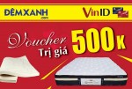 Tặng ngay voucher 500K mua chăn ga gối đệm với mã khuyến mại từ Vinid