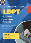 ĐỆM XANH TUYỂN DỤNG THÁNG 12/2025