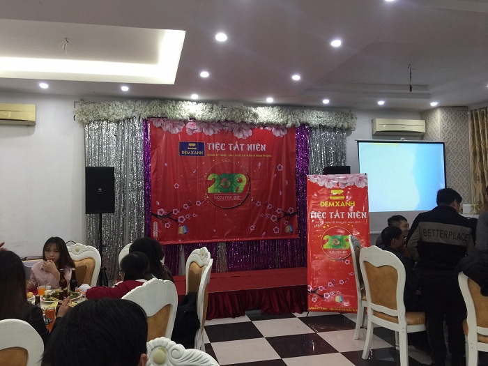 Hệ thống Đệm Xanh tổ chức tất niên toàn công ty