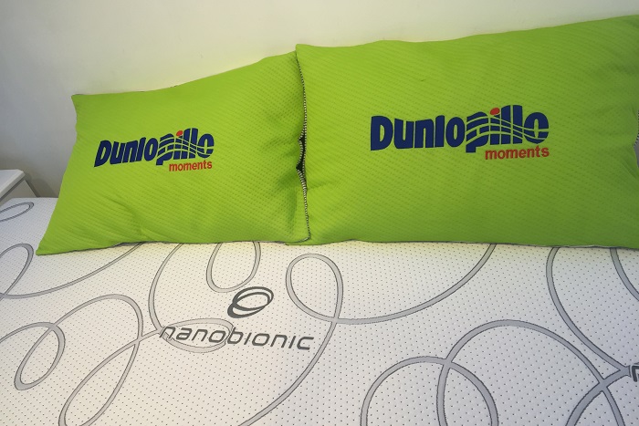 Các sản phẩm nệm cao su Dunlopillo chính hãng và chất lượng