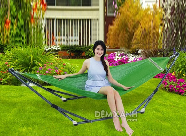 Tư vấn mua võng xếp Chấn Thái Sơn chính hãng, giá rẻ tại Đệm Xanh  Tư vấn mua võng xếp Chấn Thái Sơn chính hãng, giá rẻ tại Đệm Xanh