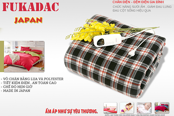 Top chăn điện đệm điện chất lượng giá rẻ được yêu thích