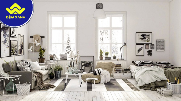 Bộ sưu tập chăn ga gối Everon cho thiết kế nội thất Bắc Âu Scandinavian