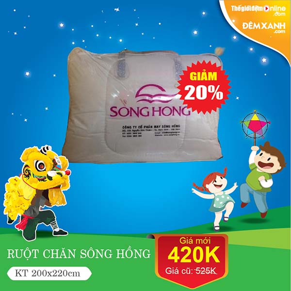 ruột chăn sông hông