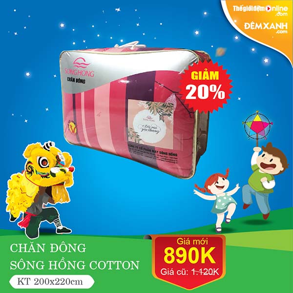 chăn đông sông hồng