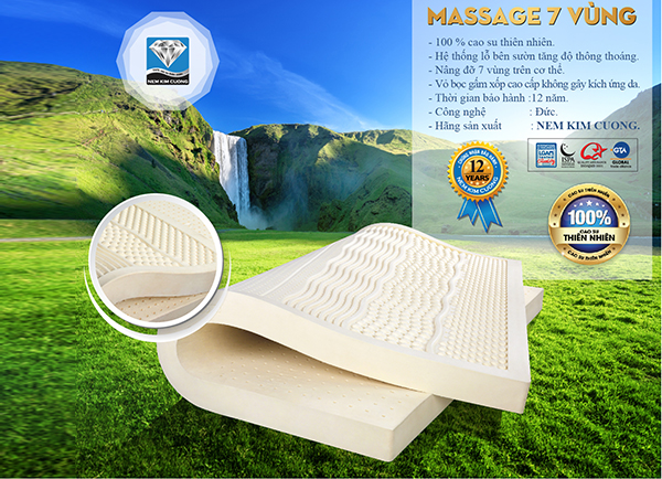 [Cập nhật] Địa chỉ bán đệm cao su Kim Cương chính hãng tại 566B Nguyễn Văn Cừ- Long Biên 