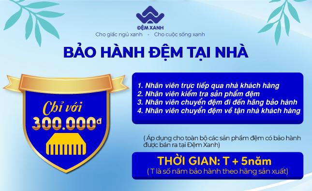 Dịch vụ: Bán gói bảo hành Đệm tại nhà chỉ với 300K Dịch vụ: Bán gói bảo hành Đệm tại nhà chỉ với 300K