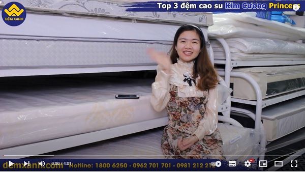 Review| Top 3 đệm cao su Kim Cương Princess bán chạy nhất