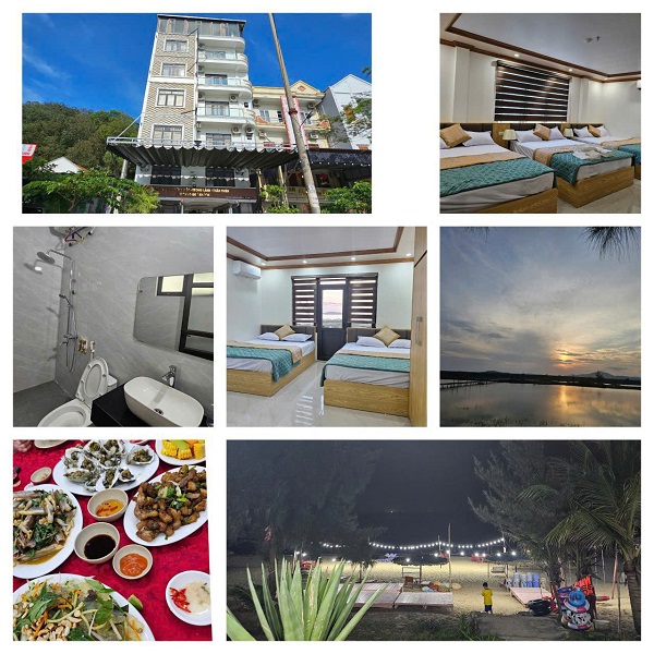 Khách sạn Nam Phong - Khách sạn view đẹp, giá rẻ, sát bãi tắm tại Quan Lạn, Vân Đồn, Quảng Ninh