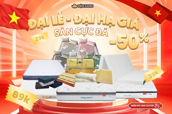  ĐẠI LỄ - ĐẠI HẠ GIÁ, SĂN CỰC ĐÃ: Đồng giá từ 19k - Giảm toàn bộ đến 50% 