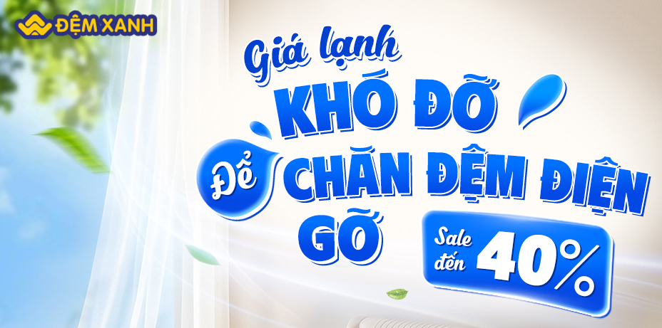 TIỆC CUỐI NĂM - SIÊU SALE CHĂN ĐỆM ĐIỆN TIỆC CUỐI NĂM - SIÊU SALE CHĂN ĐỆM ĐIỆN