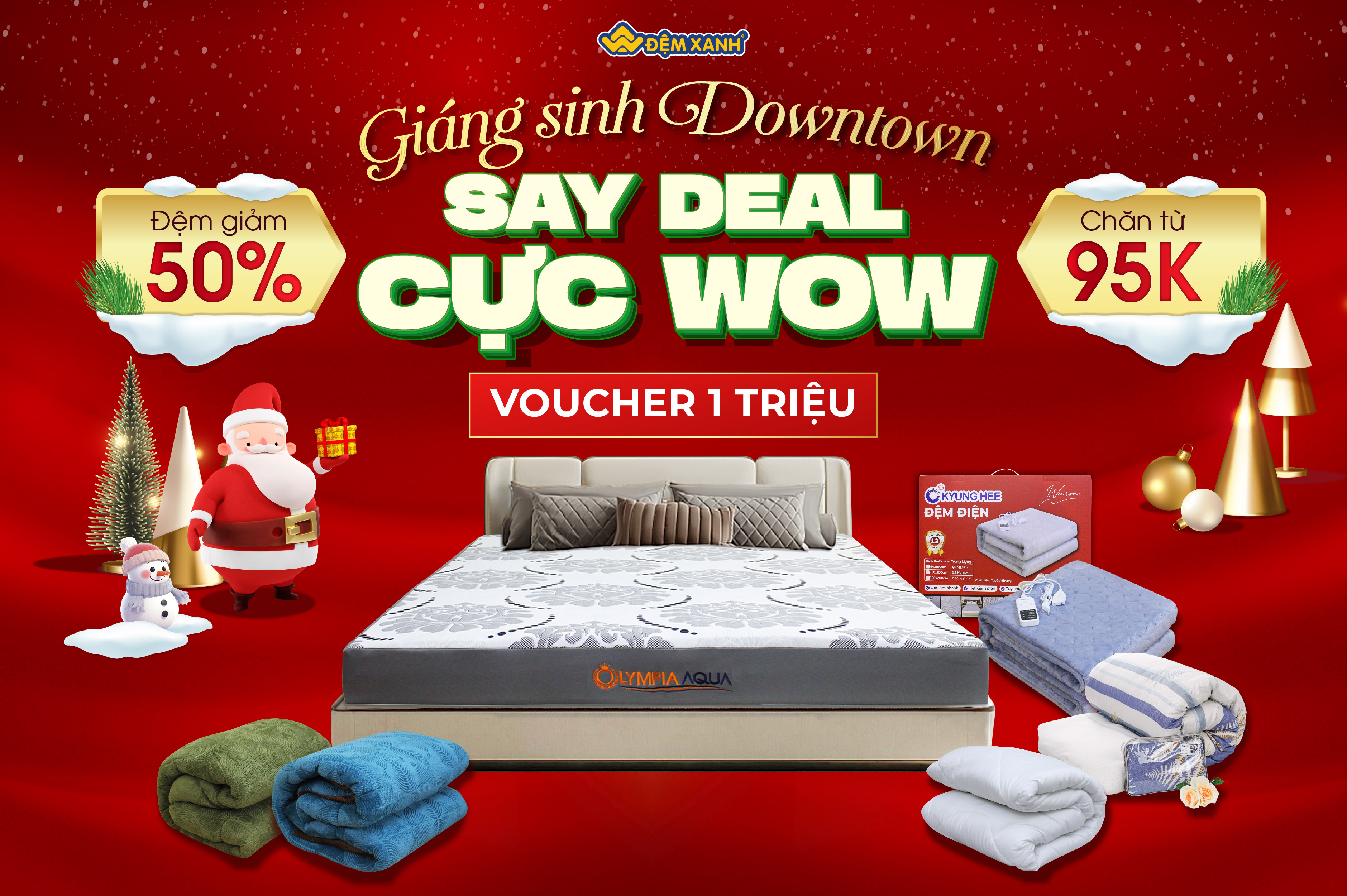 TIỆC SALE CUỐI NĂM: Say Deal Giáng Sinh Cực WOW