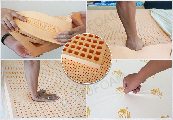 Phân biệt những loại đệm cao su trên thị trường Phân biệt những loại đệm cao su trên thị trường
