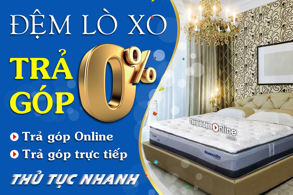 Mua Đệm lò xo Liên á trả góp