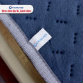 Đệm điện Hàn Quốc Kyung Hee dạ nỉ xanh đậm-6