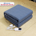 Đệm điện Hàn Quốc Kyung Hee dạ nỉ xanh đậm-5