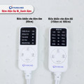 Đệm điện Hàn Quốc Kyung Hee dạ nỉ xanh đậm-2