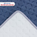 Đệm điện Hàn Quốc Kyung Hee dạ nỉ xanh đậm-0