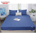 Chăn bốn mùa Misuko RIO vải sợi gỗ MIR2407 xanh coban