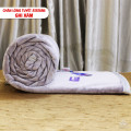 Chăn lông tuyết nhung Misuko Atatami 1,5kg màu ghi-7