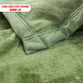 Chăn lông tuyết nhung Misuko Atatami 1,5kg màu xanh lá-7