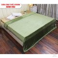 Chăn lông tuyết nhung Misuko Atatami 1,5kg màu xanh rêu-0