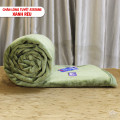 Chăn lông tuyết nhung Misuko Atatami 1,5kg màu xanh rêu-9