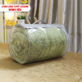 Chăn lông tuyết nhung Misuko Atatami 1,5kg màu xanh rêu-3