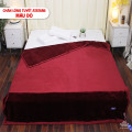 Chăn lông tuyết nhung Misuko Atatami 1,5kg màu đỏ -6