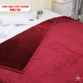 Chăn lông tuyết nhung Misuko Atatami 1,5kg màu đỏ -3