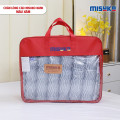 Chăn lông cáo nhân tạo Misuko Nami loang lượn sóng màu xám 200x220cm nặng 2,7kg-9