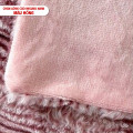 Chăn lông cáo nhân tạo Misuko Nami loang lượn sóng màu hồng 200x220cm nặng 2,7kg-5