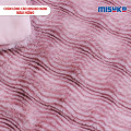 Chăn lông cáo nhân tạo Misuko Nami loang lượn sóng màu hồng 200x220cm nặng 2,7kg-10