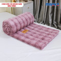 Chăn lông cáo nhân tạo Misuko Nami loang lượn sóng màu hồng 200x220cm nặng 2,7kg-3