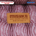 Chăn lông cáo nhân tạo Misuko Nami loang lượn sóng màu hồng 200x220cm nặng 2,7kg-2