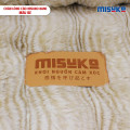 Chăn lông cáo nhân tạo Misuko Nami loang lượn sóng màu be 200x220cm nặng 2,7kg-9