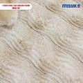 Chăn lông cáo nhân tạo Misuko Nami loang lượn sóng màu be 200x220cm nặng 2,7kg-5