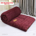 Chăn lông Nhật Bản Misuko Hokko màu đỏ 210x250cm nặng 4.5kg-3