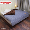 Chăn lông Nhật Bản Misuko Hokko màu xám 210x250cm nặng 4.5kg-10