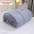 Chăn lông Nhật Bản Misuko Hokko màu xám 210x250cm nặng 4.5kg-3