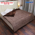 Chăn lông Nhật Bản Misuko Hokko màu nâu 210x250cm nặng 4.5kg-4
