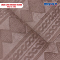 Chăn lông Nhật Bản Misuko Hokko màu nâu 210x250cm nặng 4.5kg-0