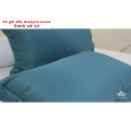 Vỏ gối đầu Olympia Lucas OL2407 màu xanh cổ vịt-3