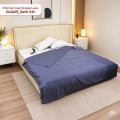 Chăn bốn mùa Olympia Lucas OL2405 màu xanh ghi-4