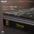 Đệm lò xo túi độc lập Dunlopillo CoolSilk Black Valmont 42cm-6