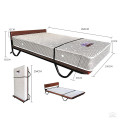 Giường phụ khách sạn Olympia 100x200 cao 60cm khung sắt đệm lò xo đứng-1