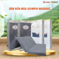 Đệm bốn mùa Olympia Massage vải gấm xốp