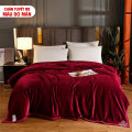 Chăn tuyết MJ nặng 1,6kg màu đỏ mận